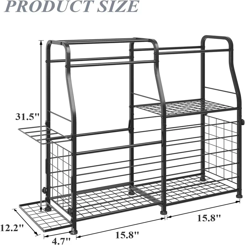 Sports Equipment Garage Organizer - 2026 Ball Storage Rack Garage Organizer