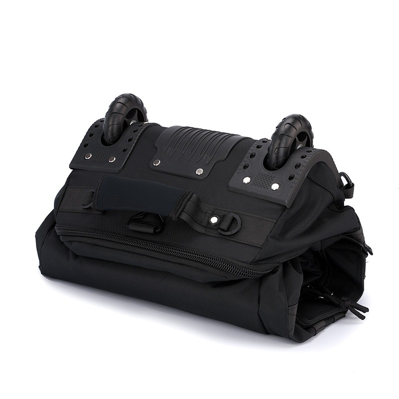 Foldable Rolling Gym Bag with  - Sports Equipment Bag With Wheels ulasan dan harga