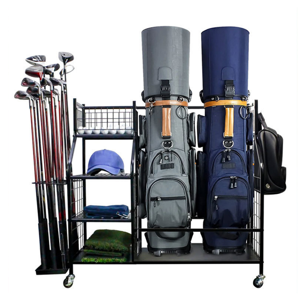 Golf Bag Storage Garage Organi - Sports Equipment Garage Organizer ulasan dan harga