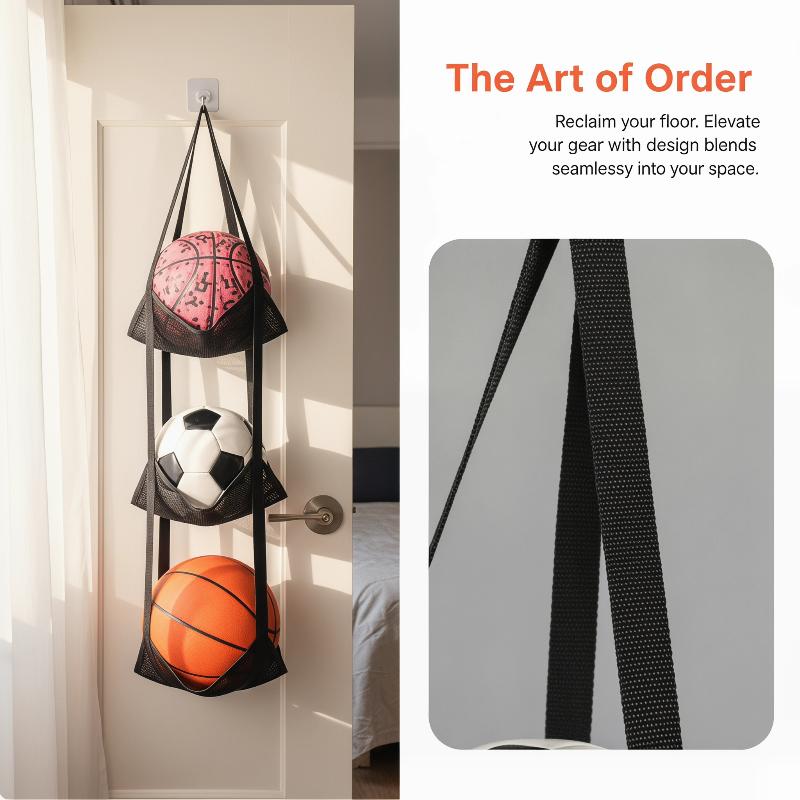 Wall Mounted Basketball Storag - Sports Equipment Garage Organizer ulasan dan harga