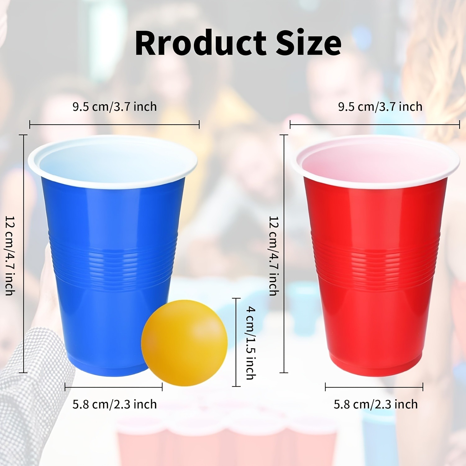 Beer Pong Game Set & Party Cup - Ping Pong Ball Set ulasan dan harga