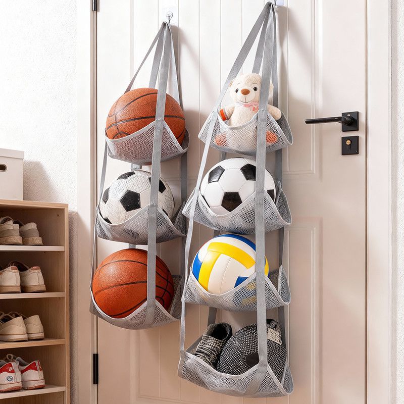 Wall Mounted Ball Storage Hang - Sports Equipment Garage Organizer ulasan dan harga
