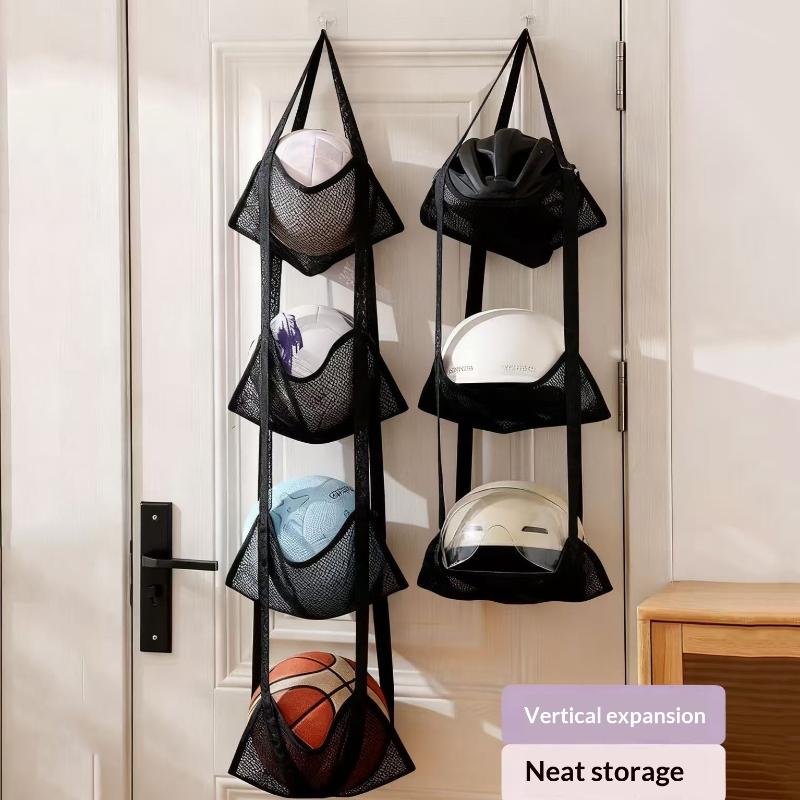 New Wall Mounted Ball Storage  - Sports Equipment Garage Organizer ulasan dan harga