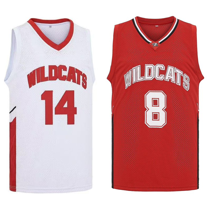 Movie Wildcats High School #14 - Sports Equipment Jersey ulasan dan harga