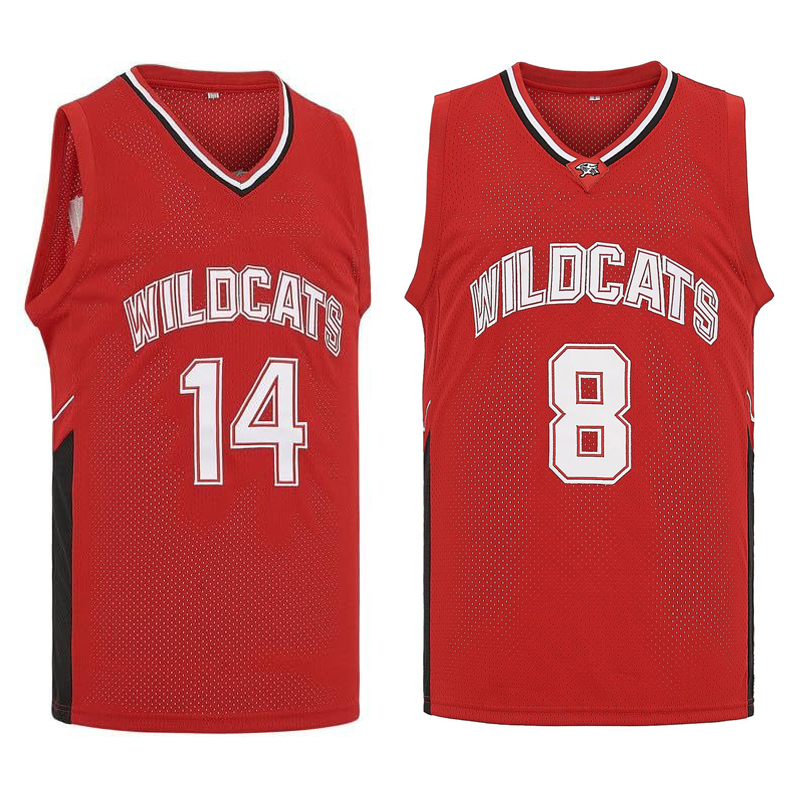 Movie Wildcats High School #14 - Sports Equipment Jersey ulasan dan harga