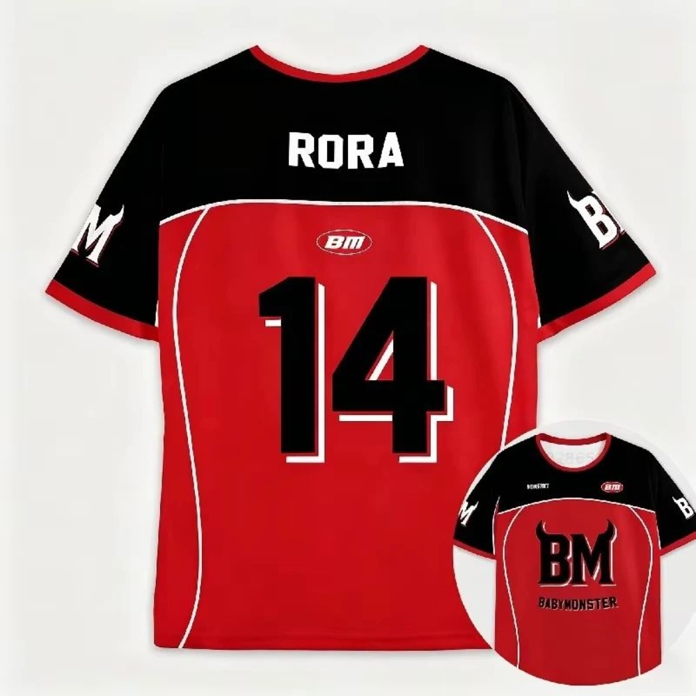 Fashion New BABYMONSTER Sports - Sports Equipment Jersey ulasan dan harga