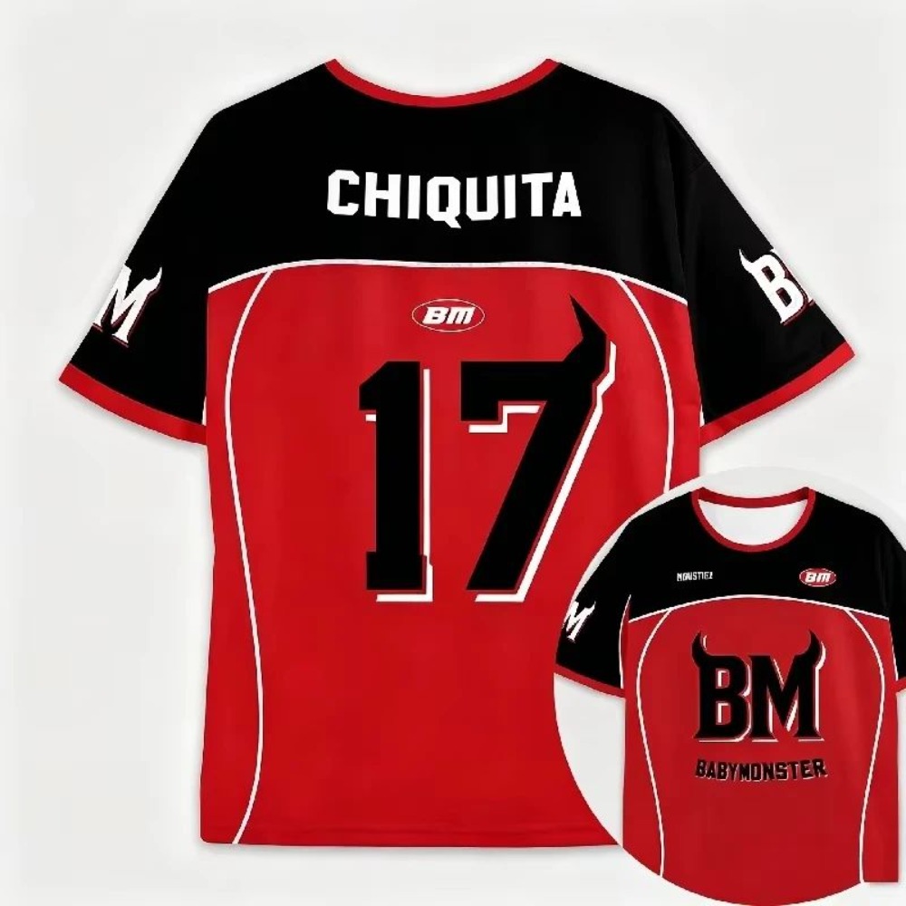 Fashion New BABYMONSTER Sports - Sports Equipment Jersey ulasan dan harga