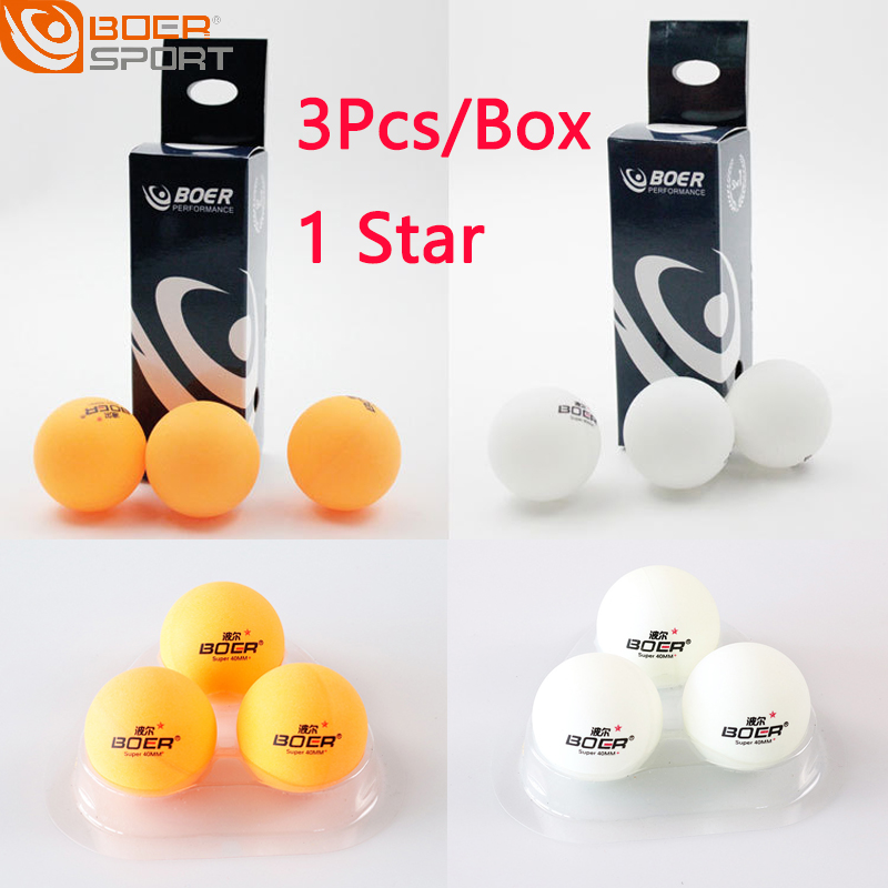 3Pcs/Box Table Tennis Balls 1S - Ping Pong Ball Set ulasan dan harga