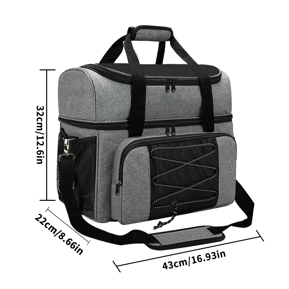 Custom Logo Nylon Bowling Bag  - Sports Equipment Bag With Wheels ulasan dan harga