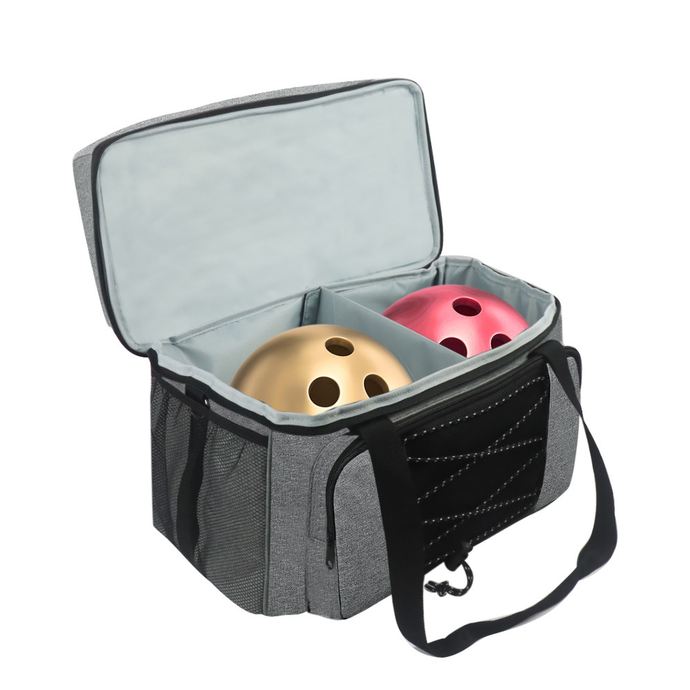 Custom Logo Nylon Bowling Bag  - Sports Equipment Bag With Wheels ulasan dan harga