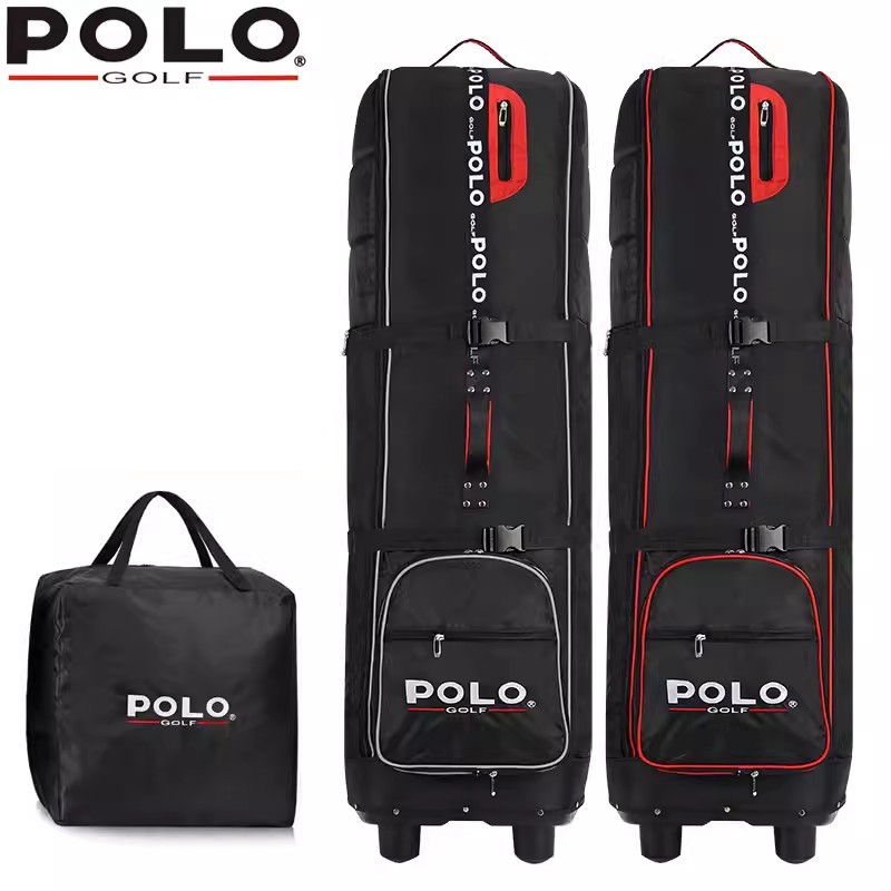 POLO.  Golf Aviation Bag Folda - Sports Equipment Bag With Wheels ulasan dan harga