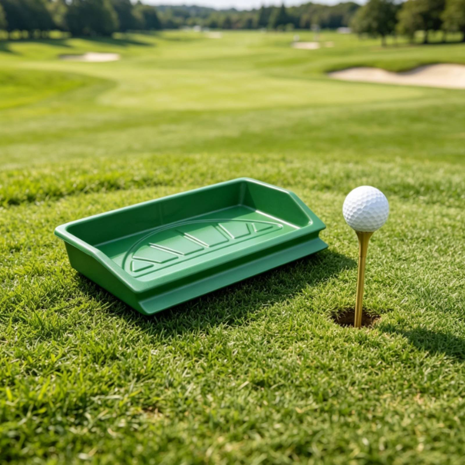 ABS Golf Tee Tray Sturdy Golf  - Sports Equipment Organizer ulasan dan harga