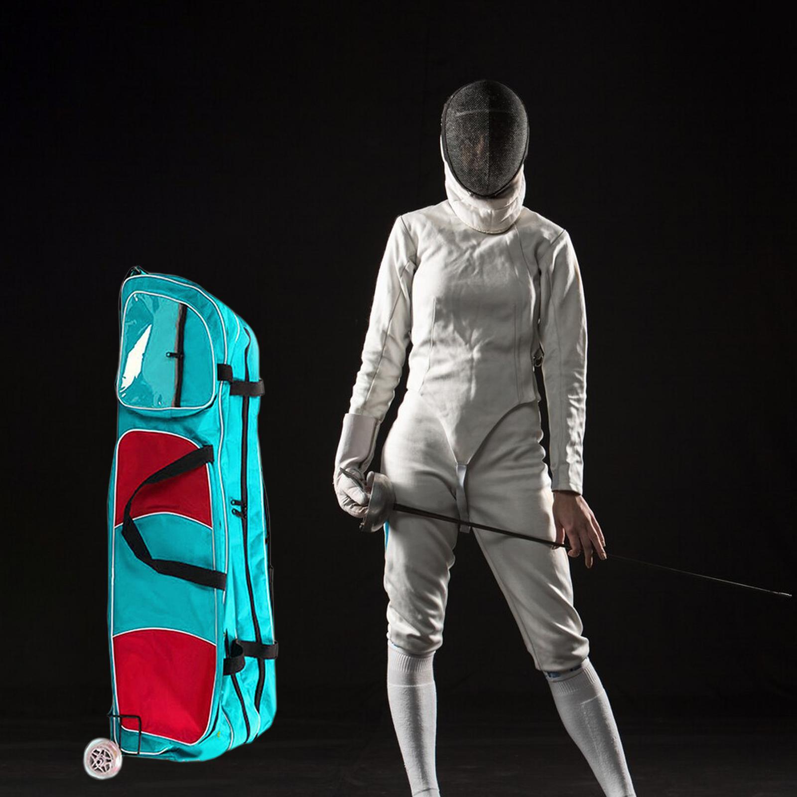 Fencing Bag with Wheels Lightw - Sports Equipment Bag With Wheels ulasan dan harga