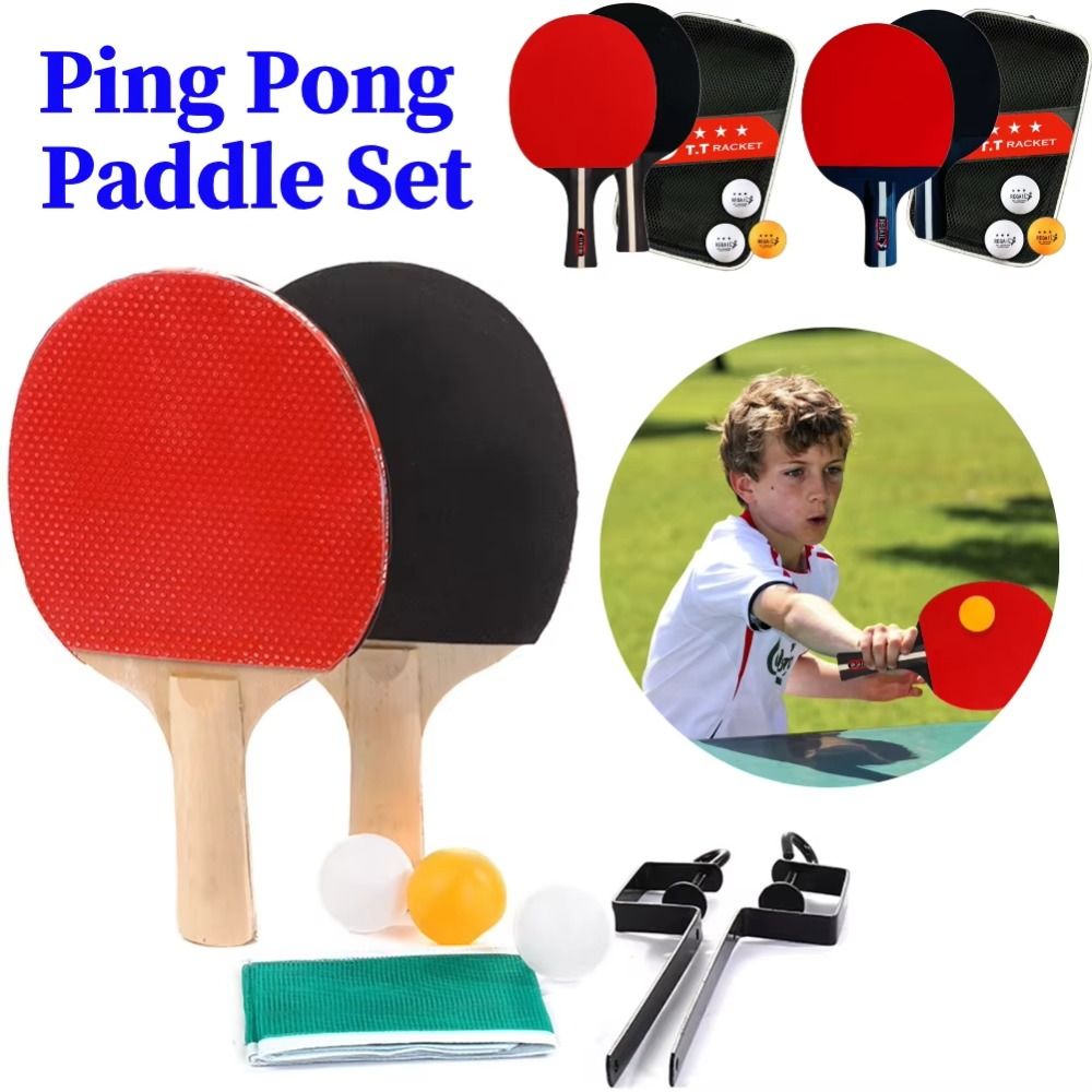 With 3 Balls Table Tennis Set  - Ping Pong Ball Set ulasan dan harga