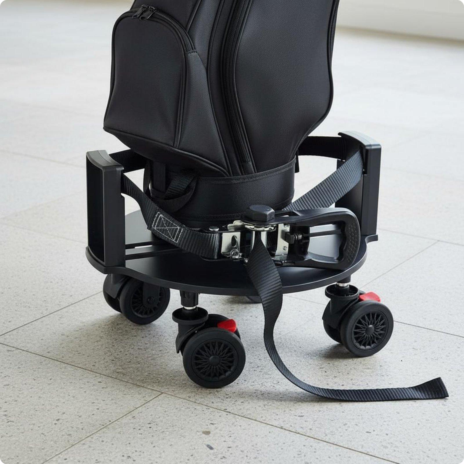 Golf Equipment Stand with Whee - Sports Equipment Bag With Wheels ulasan dan harga